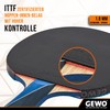 GEWO PS Blast Carbon Table Tennis Bat - ITTF Approved