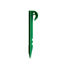 Eleutheromania Pack of 20 Plastic Tent Pegs (Green)