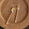 Notdam organic round teaspoon tea fork 4P set + department