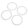 4PCS Bling Car Speaker Cover Vehicle Door Audio Speaker Reflective