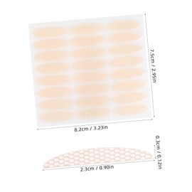 Baluue Pcs Lace Eyelid Stickers Instant Tape for Hooded Eyes Natural and Comfortable Double Eyelid Tape for Women