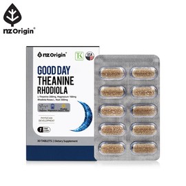 [Njetorigin] Good Day Theanine Rhodiola (30 tablets) X 1 bottle