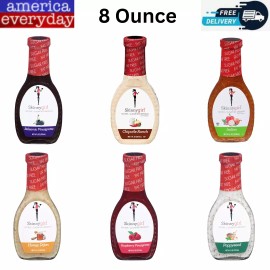 Skinnygirl Fat-Free Salad Dressing, Sugar-Free, 8 Ounce (6 Flavor Available) - Poppyseed