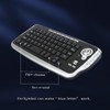 Mini Ergonomic Keyboard Trackball Air Mouse 1200dpi Function TV 2.4G