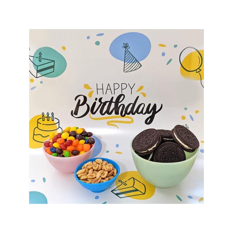 Birthday Snack Box Gift Basket (40 Piece Snack Box Care