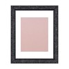ArtXO 11x14 Black Picture Frames with Mat: Wooden 14x11 Frame