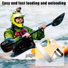 HZMM 8 Pcs Kayak Paddle Spring Snap Clips, Tent Pole
