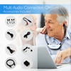PYLE Bluetooth Wireless Amplifier, Wireless TV Listening Speakers, Amplifier Headset,