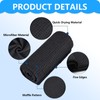 6 x Microfibre Cleaning Cloths, Black Microfibre Cloths, Barista Cloth,