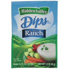 Hidden Valley Ranch Dip Mix 1 oz [6-Packets]