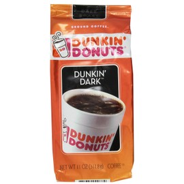 Dunkin' Donuts Dunkin' Dark Dark Roast Ground Coffee 11 Oz