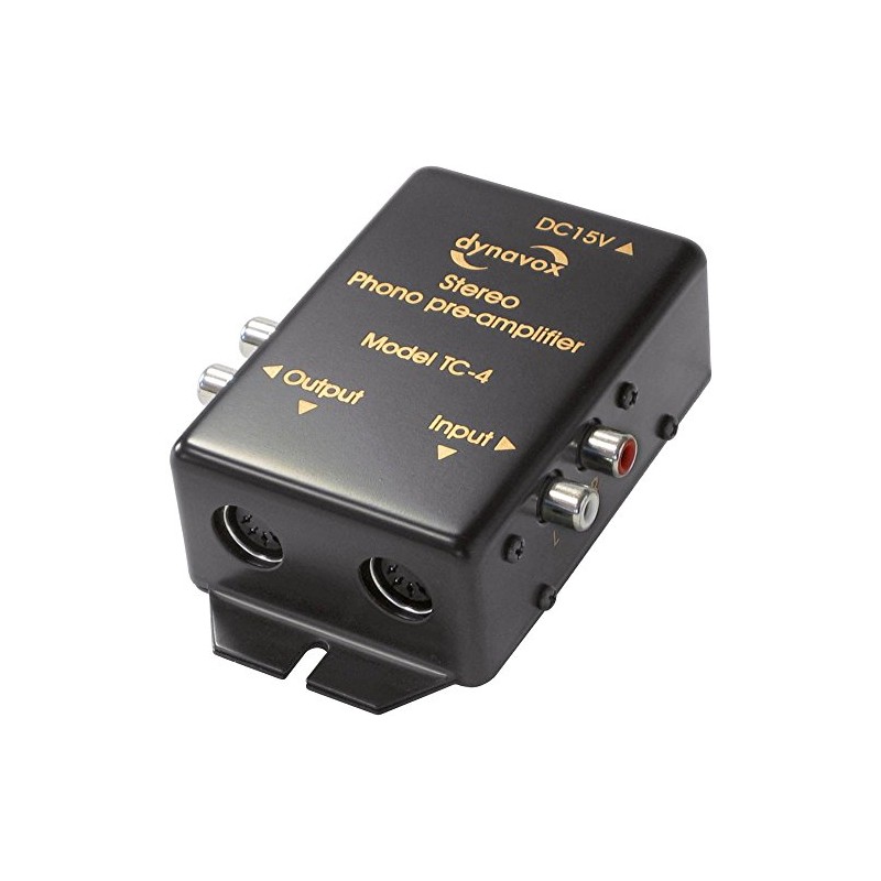 DynaVox TC-4 2.0 home Wired Black,Silver audio amplifier TC-4, 2.0