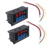 HiLetgo 2pcs 0.28" Digital Voltmeter Ammeter DC 100V 10A Amp