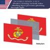 Double Sided 3-Ply United States Marine Corps Flag 3x5 Outdoor