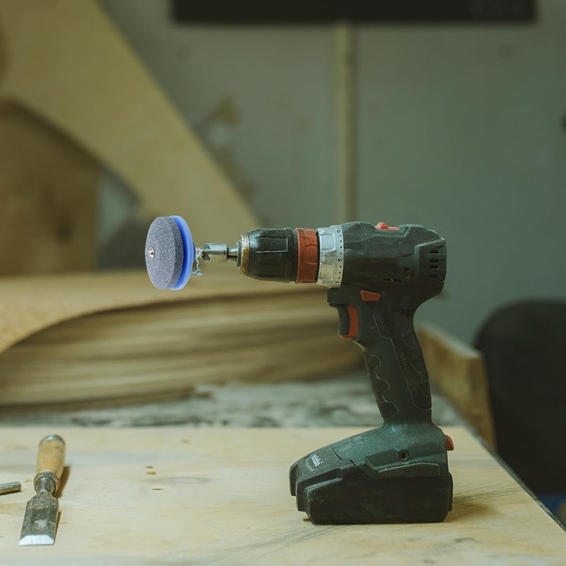 2Pcs Lawn Mower Blade Sharpener - Heavy Duty Garden Tool