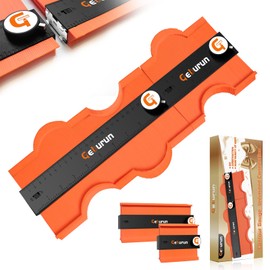 Contour Gauge (10+5 Inch) Unlimited Connection Profile Tool with Lock, Christmas Gifts for Men Dad Husband Him, Stocking Stuffers for Men Super Contour Duplicator Men Gifts Woodworking Tools for Men