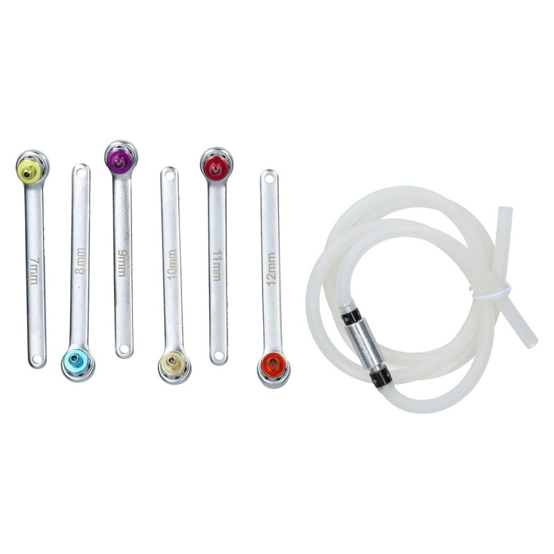 AB Tools-US Pro Brake Clutch Bleeder Bleeding Bleed Wrench Set