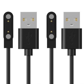 Mugust 2-Pack Chargers for Cosmo JrTrack 5 4 3 2 1 SE Charger, USB Magnetic Replacement Charging Cable Accessories for Cosmo Smart Watch