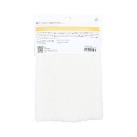 KIYOHARA NUIF-03C Pushing Cloth, Powder Boa for Plush Toys, Fabric, Width 27.6 x 11.8 inches (70 x 30 cm), Cut PW, Pearl White