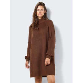 Noisy may Women's Nmtimmy L/S Knit Dress Noos Dress, Partridge/