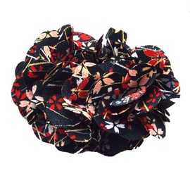 Japanese Pattern Scrunchie Large Kimono Yukata Hair Accessory Specialty Store [Little Moon] 004