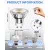 TobeBright GU10 LED Range Hood Light Bulbs 6W,5000K Daylight White