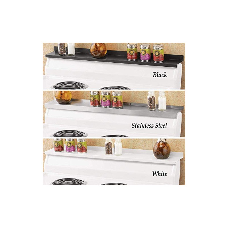 30" Magnetic Range Top Shelf - Stainless Steel