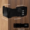 2PCS Password Hasp Locks, 90-180 Degree Cabinet Password Locks Fold