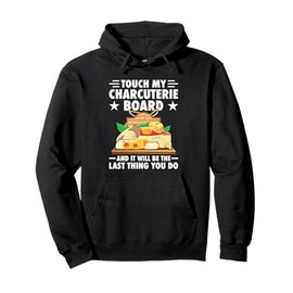 Charcuterie Board with Lid Cheese Meat Charcuterie Pullover Hoodie