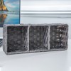 Toilet Paper Basket for Tank Topper,Woven Storage Box Cube Basket