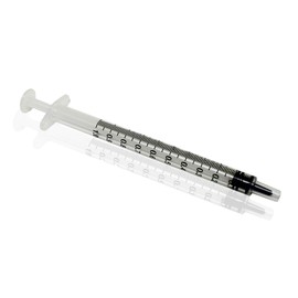Rays 1ml Syringe Sterile Latex Free Box of 100