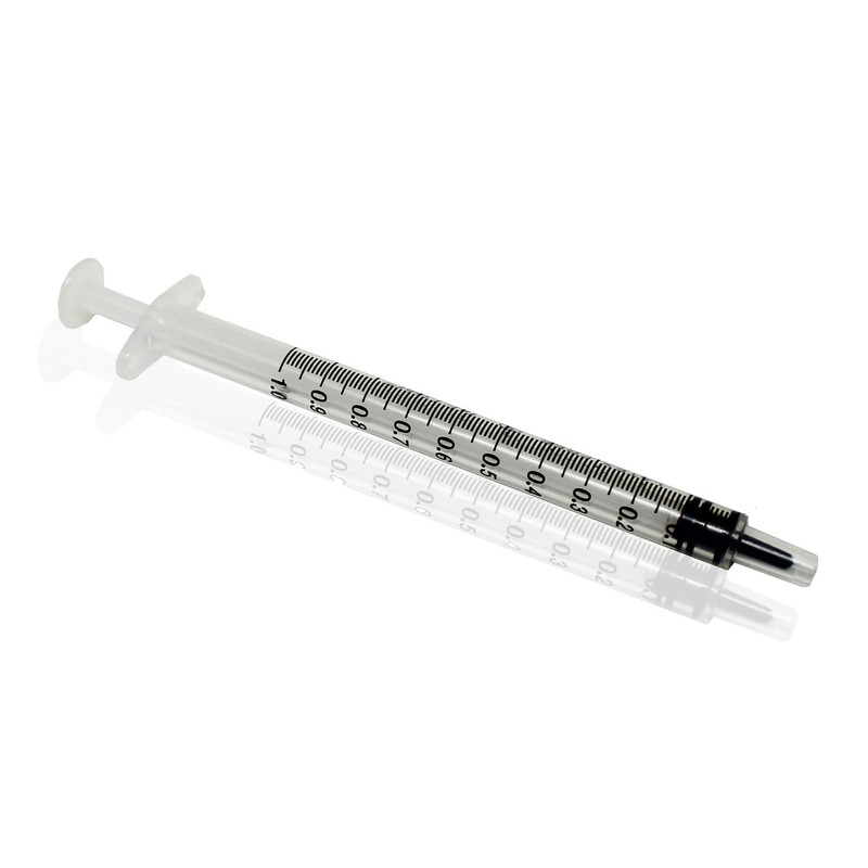 Rays 1ml Syringe Sterile Latex Free Box of 100
