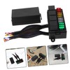 BUGUUYO Automotive Relay Kit with Fuse Block Pre Wired Fuse