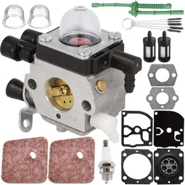 ZAMDOE FS38 Carburetor for Stihl FS 38 FS55R FS45 FS46 FS55 FS55C FS 55R 2-MIX Brushcutters String Trimmer Replace for ZAMA C1Q-S282 4140 120 0623 41401200623B (After 2013-2015)