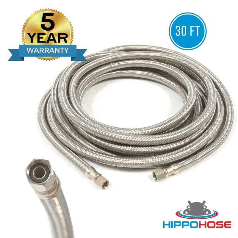 LONG Refrigerator Hose (30 FT) - Universal Fit to ALL