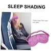 LALAFINA 2pcs Sleep Eye Mask Double-sided Silk Blindfold for Comfortable