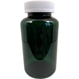 Empty Prescription Pill Bottles Prefer Screw Top Medication Bottles Rx Containers Full Cases of Green Pill Bottles (150 Dram / 80 Units)