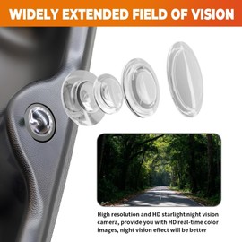 Aspaton GM1916102 Tailgate Handle Backup Camera Compatible with 1999-2007 Silverado/Sierra 1500 2500 3500HD Pickups Reversing Rear View Park Assist Camera W/12V Power Cable 15046512 15228539