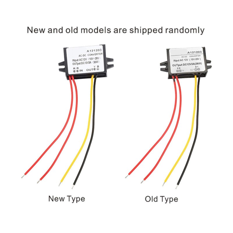 Odorkle AC 10-28V to DC 12V Converter Step Down Power