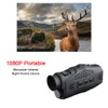 Mulcort 1080P Portable Monocular Night Visions Device Day Night Use