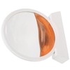 Moving Sand Art Round White Frame 3D High Transparent Glass