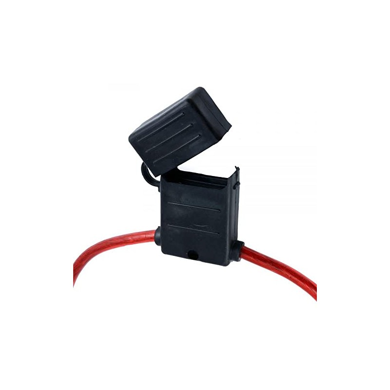 KafTon Maxi Blade Fuse Holder Splash-Proof 80A 8 AWG Cable