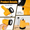 Vanvale Super Bright Rechargeable Spotlight,Handheld Rechargeable White LED Flashlight,Ultra-Long Standby