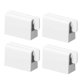 PIENSE Tube Squeezer Set of 4 Toothpaste Stand Tube Ointment Squeezer Toothpaste Dispenser Toothpaste Holder (4)