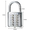 MIFO Push Button Password Lock for Suitcase Luggage Locker Room