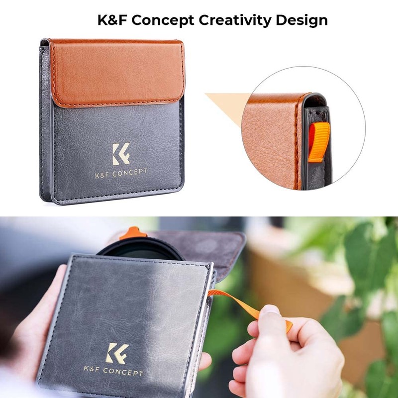 K&F Concept 55mm Variable ND Filter ND3-ND1000 (1.5-10 Stops), 28-Layer