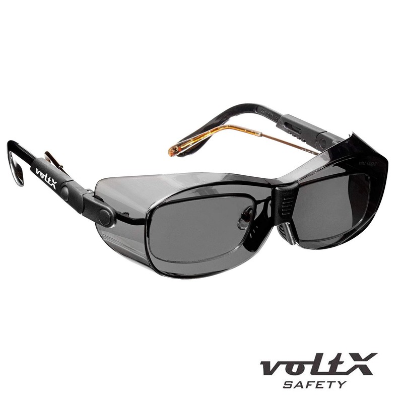 voltX 'RETRO SAFETY OVERGLASSES' – Suitable as FITOVERS for SMALL/MEDIUM