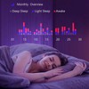 Wearable Smart Ring Fitness Tracker Sleep Temperature Monitoring Step Counting