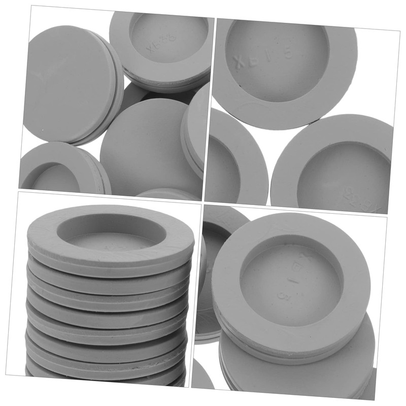 LABRIMP 10pcs Air Conditioner Drain Plugs Durable Hole Fillers for
