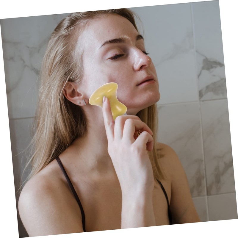Healvian Mushroom Massage Stone for Smooth Polished Skin Care Tool